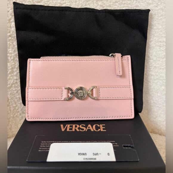 Versace Medusa baby Pink Wallet - Picture 6 of 7